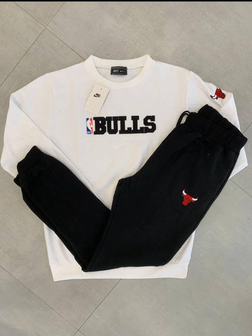 Chándal BULLS (Blanco) "Baja calidad"
