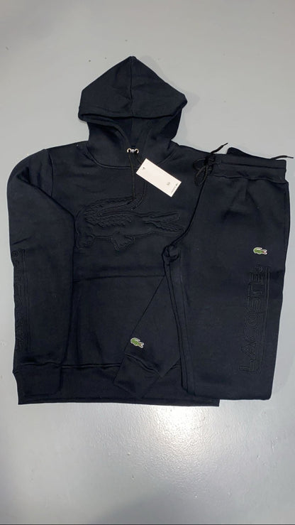 Chándal Lacoste (Negro) "Baja calidad"