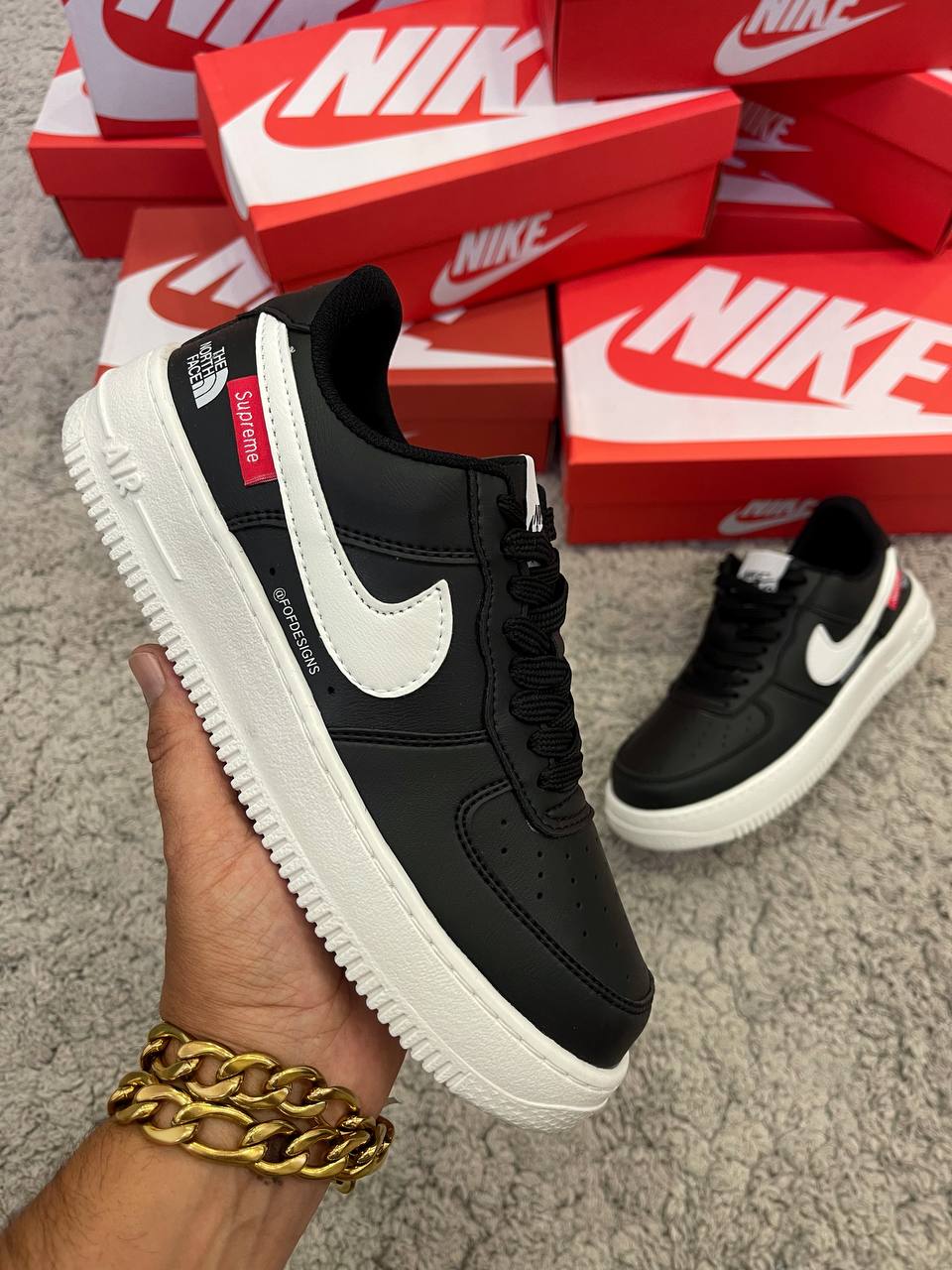 Air Force 1 “logo blanco” "Baja calidad"