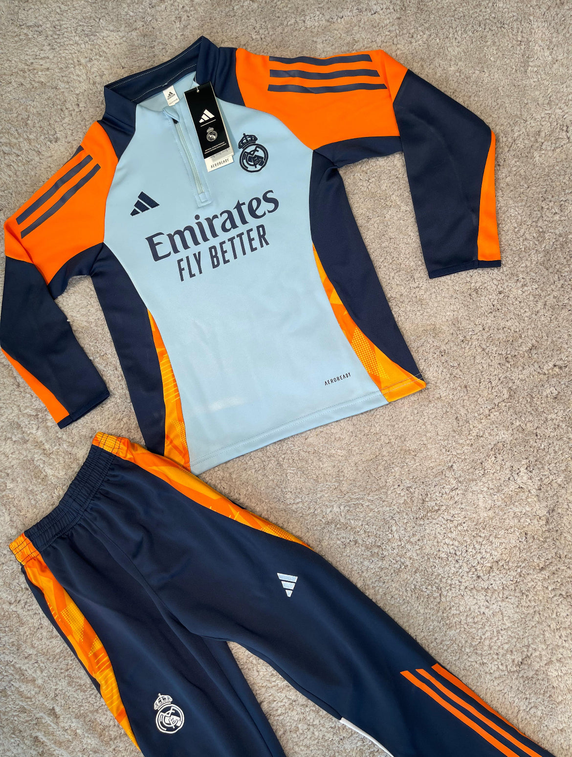 Chándal Real Madrid (Naranja)