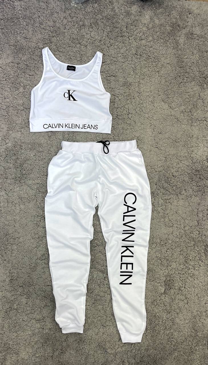 Chándal Mujer Calvin Klein “blanco” "Baja calidad"