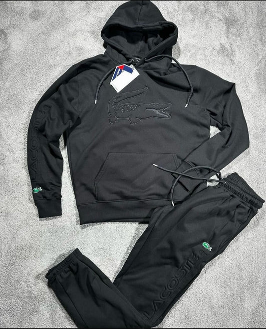 Chándal Lacoste (Negro) "Baja calidad"