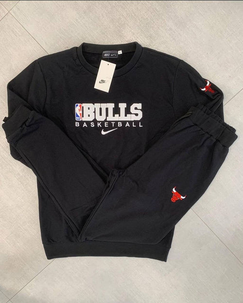Chándal BULLS (Negro) "Baja calidad"